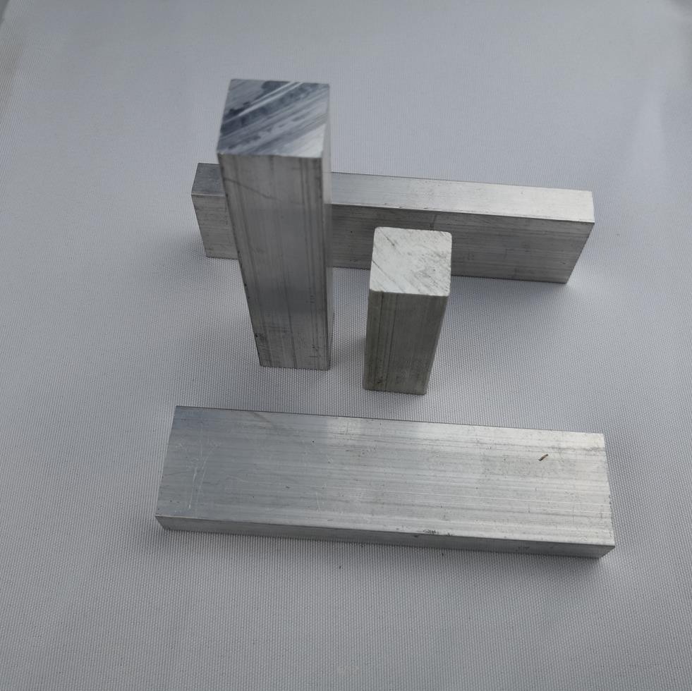铝排铝板厚圆角铝块氧化扁铝棒 6063平板工业铝合金型材